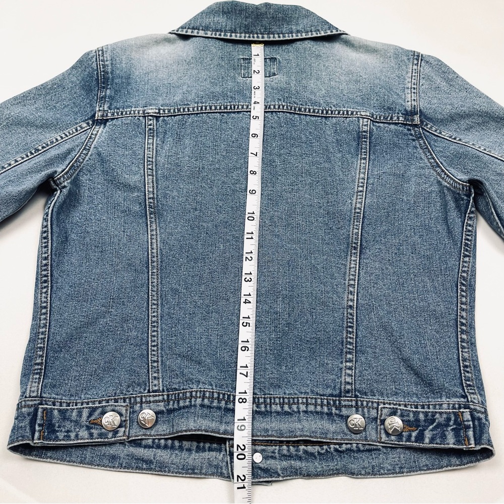 Vintage Calvin Klein Trucker Jean Jacket - Picture 6 of 9